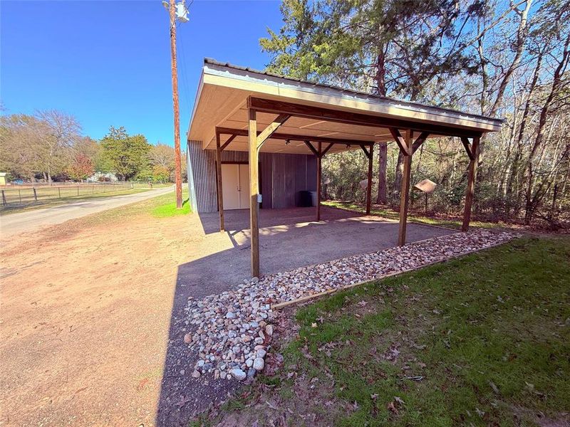 Exterior details and patio area of a home in , Winnsboro (Image 21). Exterior details and patio area of a home in , Winnsboro (Image 21).
