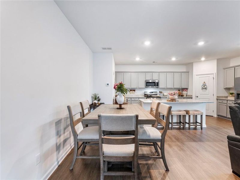 Furnished interior view inside a new home in Creekside at Farmers Crossing, Ball Ground (Image 25). Furnished interior view inside a new home in Creekside at Farmers Crossing, Ball Ground (Image 25).