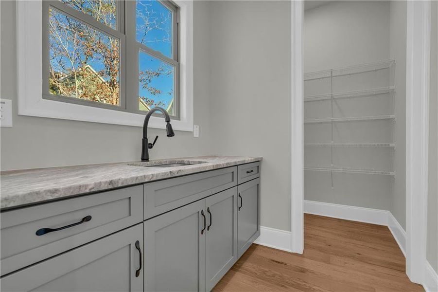 Close-up of interior finishes inside a home in , Gainesville (Image 23).