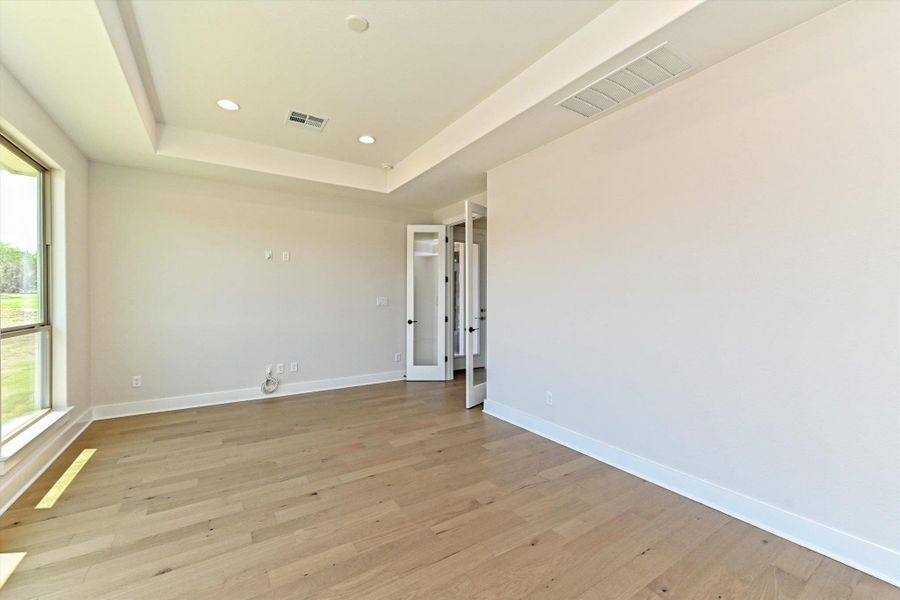Spacious, unfurnished interior of a new home in ClearWater Ranch, Liberty Hill (Image 26). Spacious, unfurnished interior of a new home in ClearWater Ranch, Liberty Hill (Image 26).