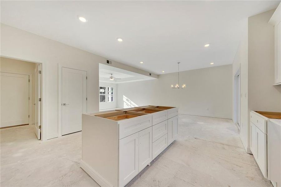 Furnished interior view inside a new home in , Canton (Image 11). Furnished interior view inside a new home in , Canton (Image 11).