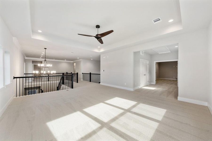 Spacious, unfurnished interior of a new home in , McKinney (Image 36).