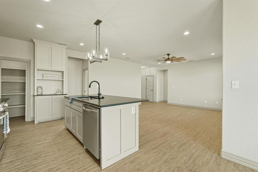 Furnished interior view inside a new home in , Hawley (Image 7).