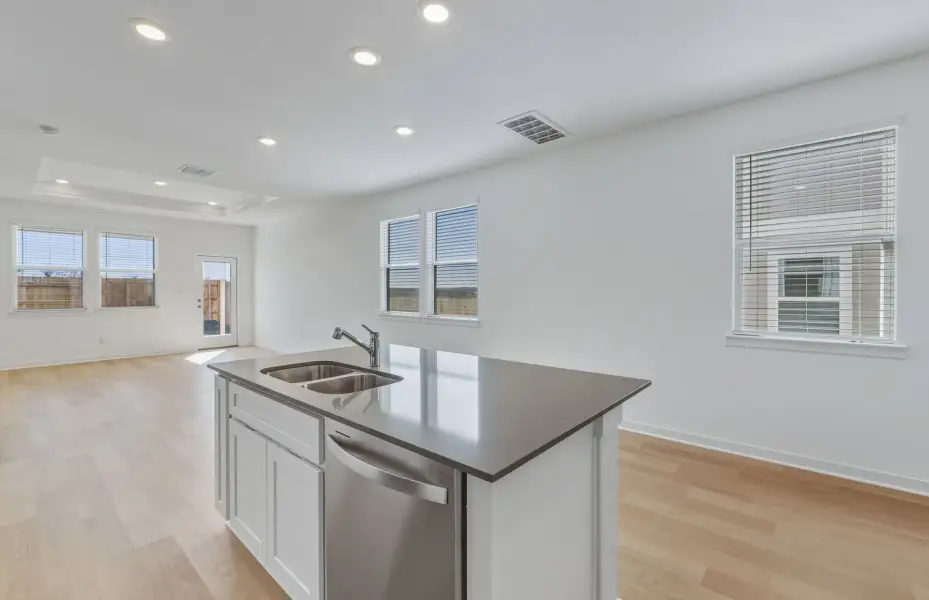 Furnished interior view inside a new home in Sunfield, Buda (Image 3).