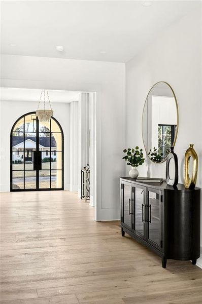 Furnished interior view inside a new home in , Atlanta (Image 6).