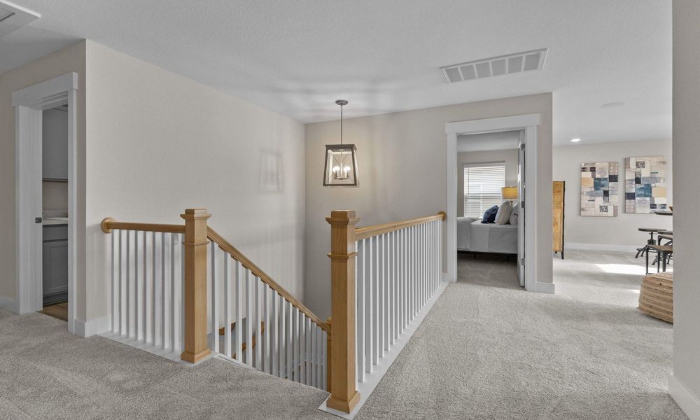 Representative furnished interior of a home built from the The Mangrove by Chesapeake Homes in Coastal Club of the Carolinas, Calabash (Image 34).
