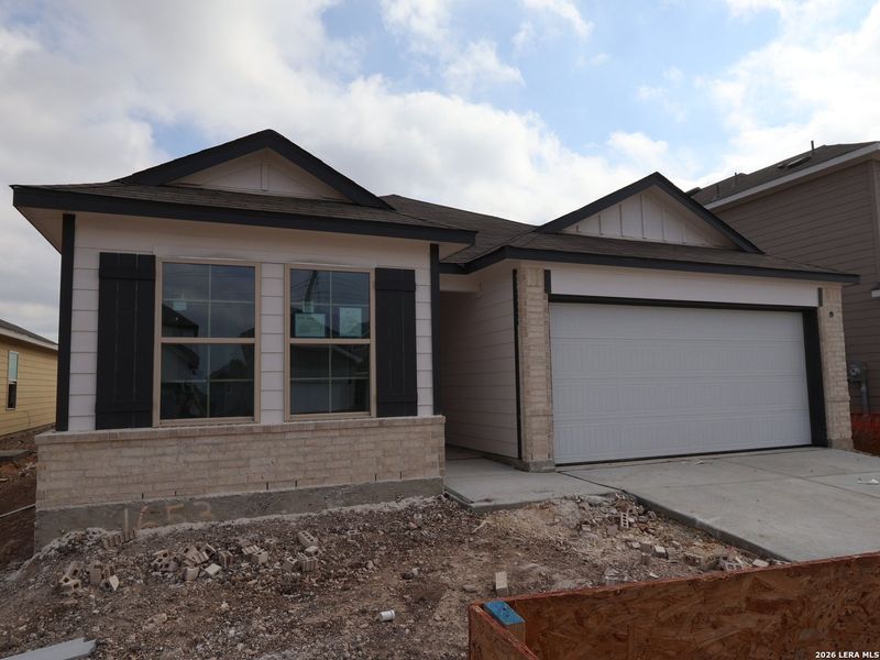 In-progress construction of a new home in Meadows at Clear Springs, New Braunfels, TX (Image 25).