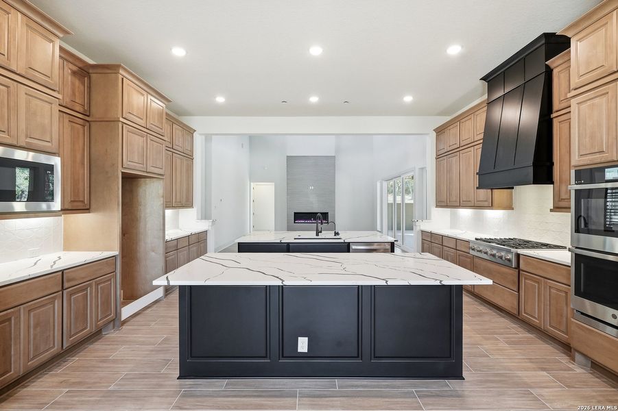 Furnished interior view inside a new home in Heimer Estates at Garden Ridge, San Antonio (Image 6).