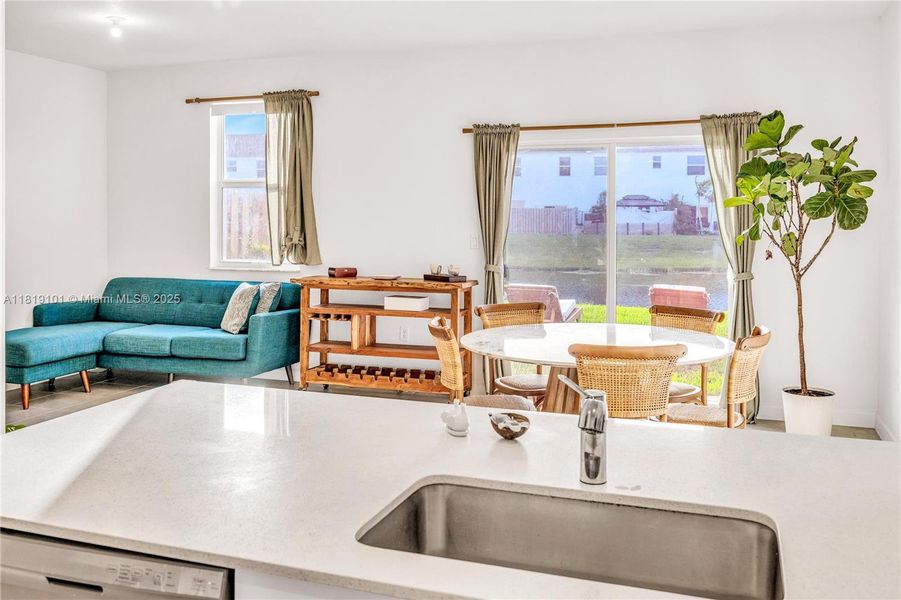 Furnished interior view inside a new home in Westview: Nantucket Collection, Miami (Image 10). Furnished interior view inside a new home in Westview: Nantucket Collection, Miami (Image 10).