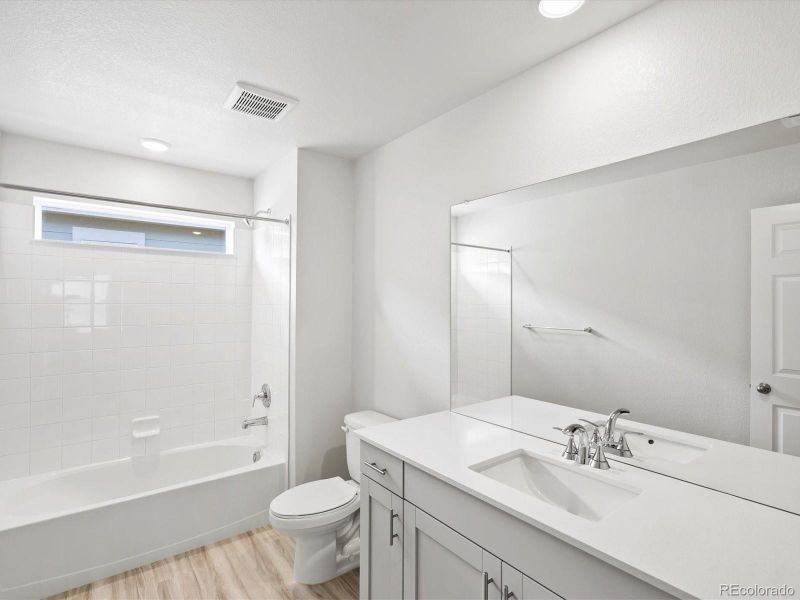 Furnished interior view inside a new home in Ridgeline Vista: The Canyon Collection, Brighton (Image 6).