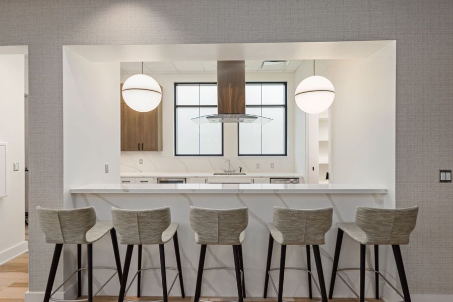 Furnished interior view inside a new home in Carolina Overlook, Clayton (Image 9).