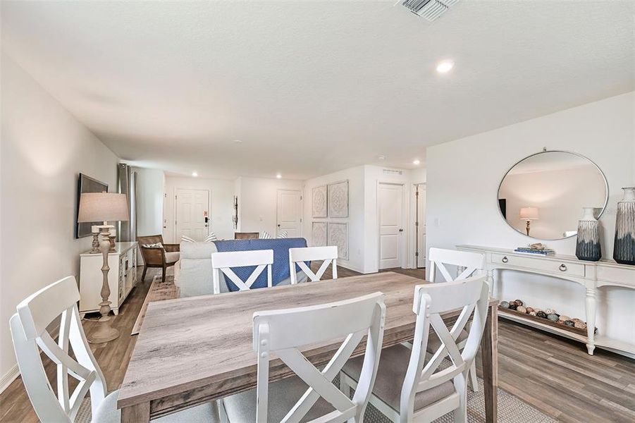 Furnished interior view inside a new home in Bradbury Creek, Haines City (Image 6).