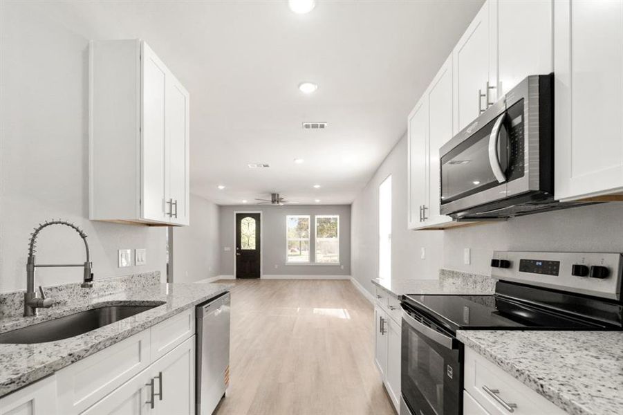 Furnished interior view inside a new home in , Malakoff (Image 6). Furnished interior view inside a new home in , Malakoff (Image 6).