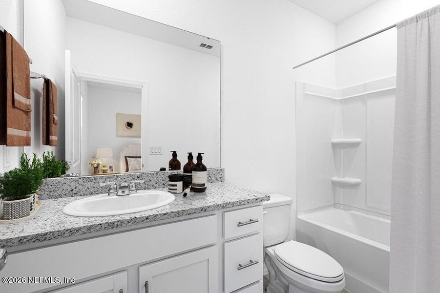 Furnished interior view inside a new home in , Jacksonville (Image 9).