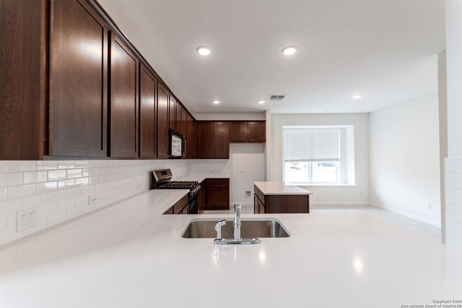 Furnished interior view inside a new home in Arcadia Ridge, San Antonio (Image 4).