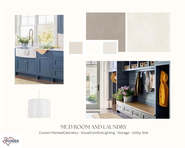 Finish selections - mud room. Finish selections - mud room.