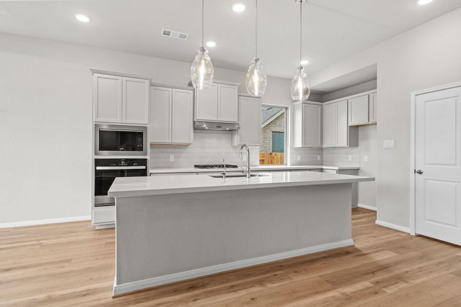 Furnished interior view inside a new home in Wildtree, Magnolia (Image 8).