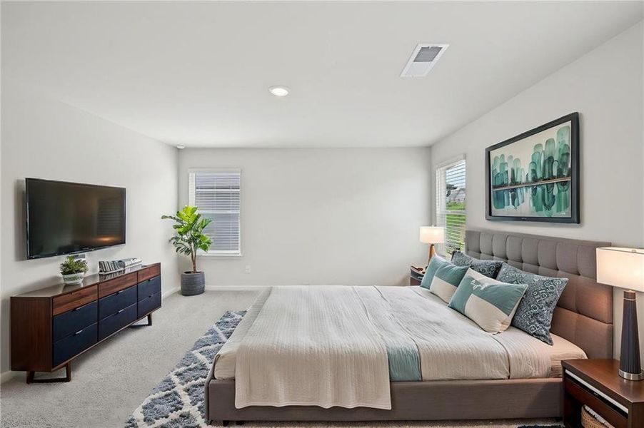 Furnished interior view inside a new home in Hawthorne Station, College Park (Image 17).