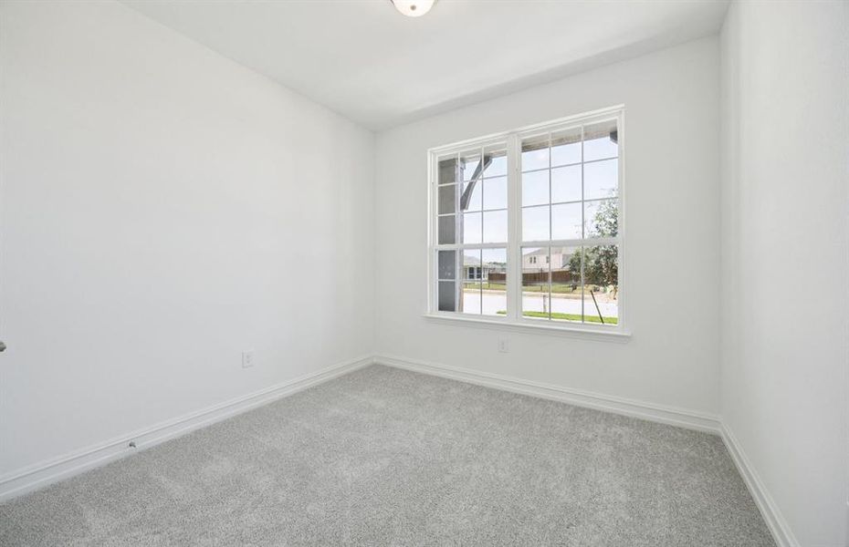 Spacious secondary bedroom with ample closet space *real home pictured Spacious secondary bedroom with ample closet space *real home pictured