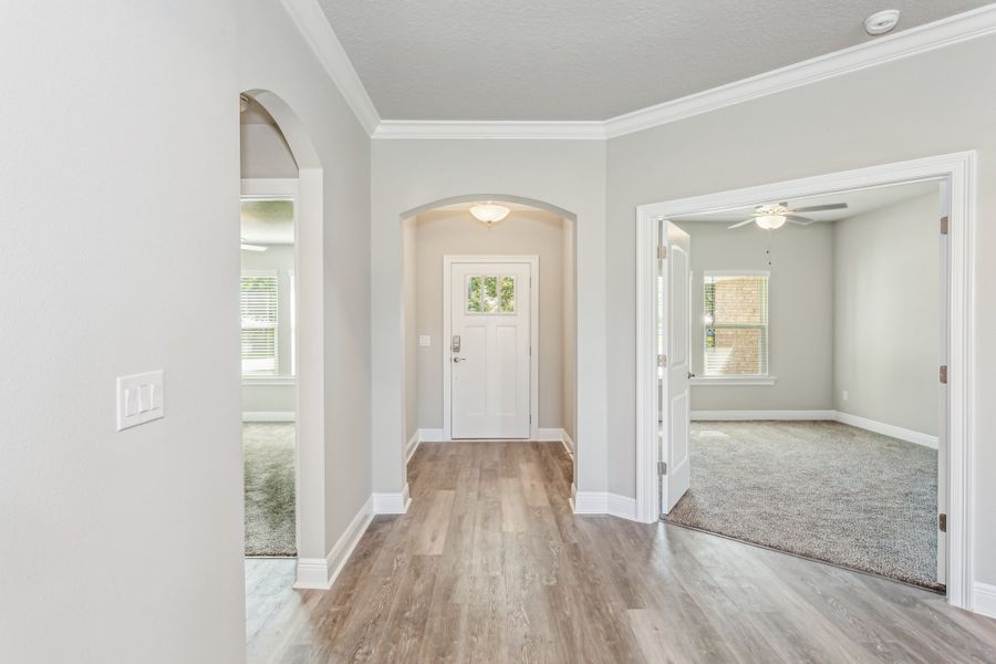 Representative unfurnished interior of a home built from the The Sapphire by Herbst Homes in Prosperity Point, Milton (Image 26).