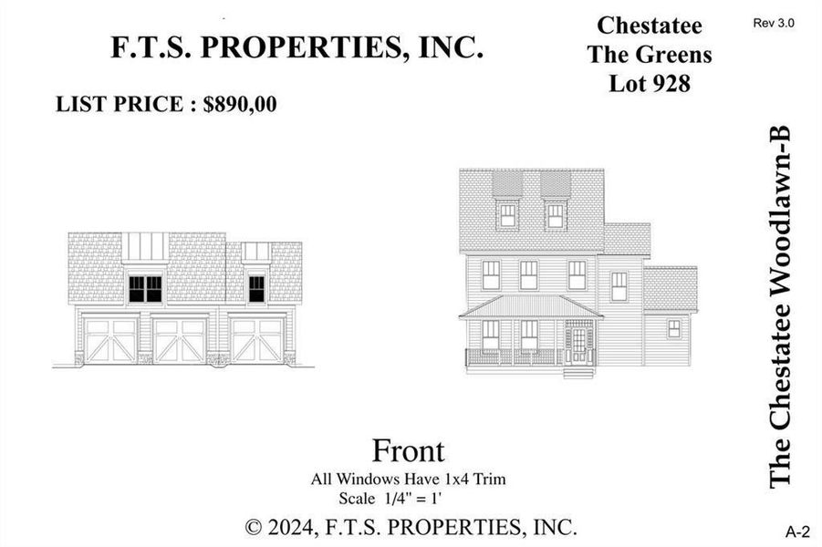 2D floor plan layout of this home in , Dawsonville, GA (Image 4).
