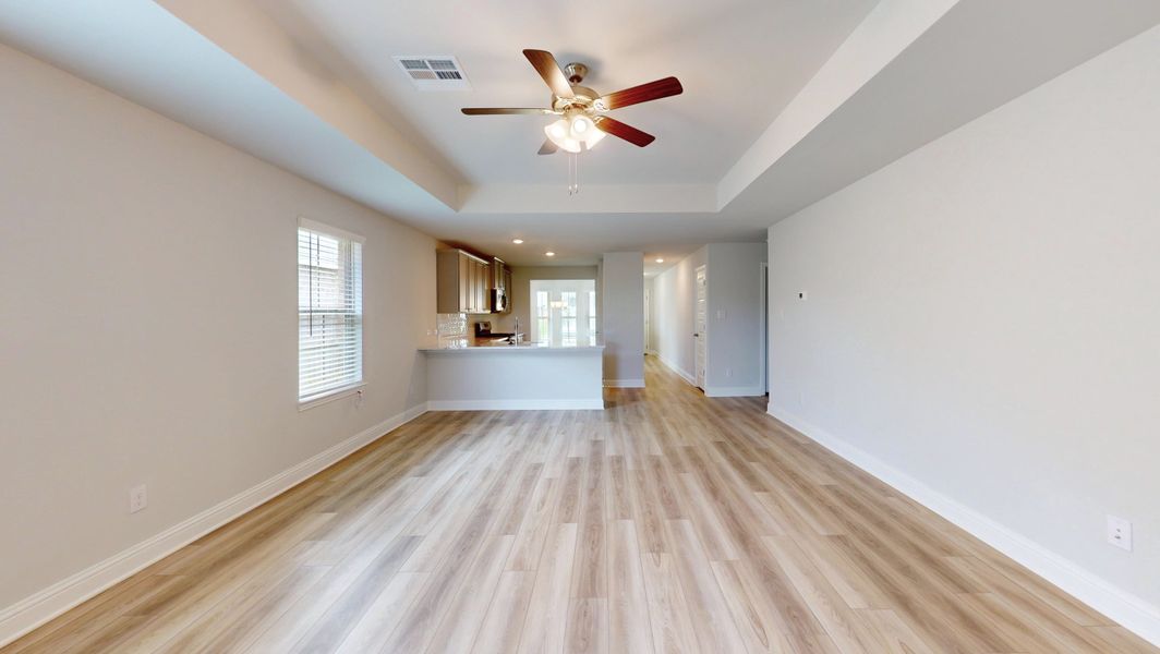 Spacious, unfurnished interior of a new home in Cypress Green, Hockley (Image 15). Spacious, unfurnished interior of a new home in Cypress Green, Hockley (Image 15).