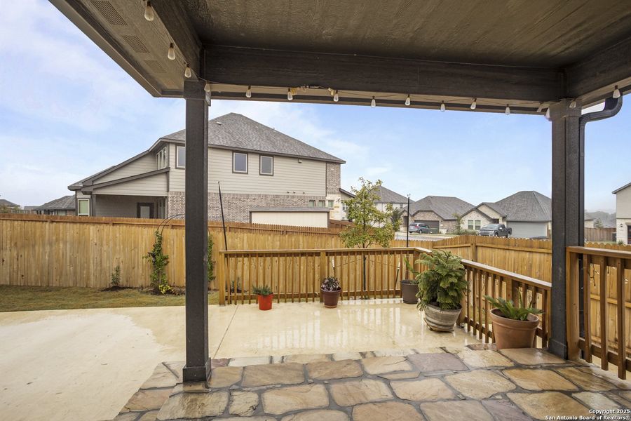 Exterior details and patio area of a home in , San Antonio (Image 24). Exterior details and patio area of a home in , San Antonio (Image 24).