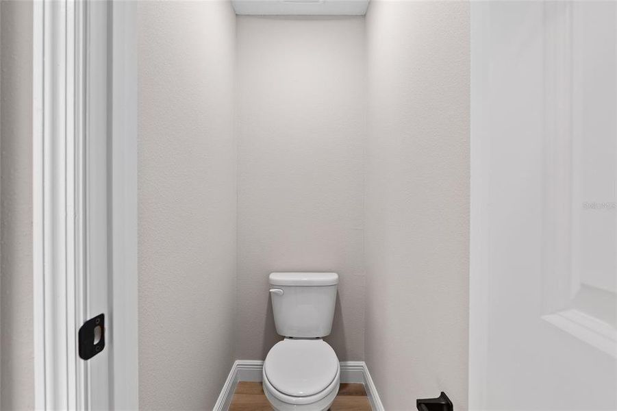 private toilet area