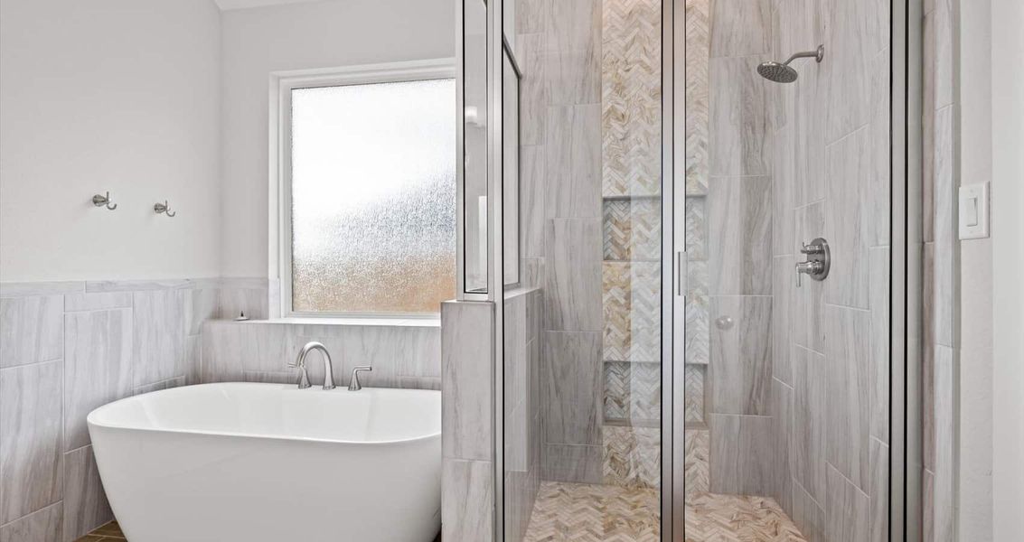 Representative furnished interior of a home built from the Aspen by Chesmar Homes in Village at Three Oaks, Seguin (Image 5).