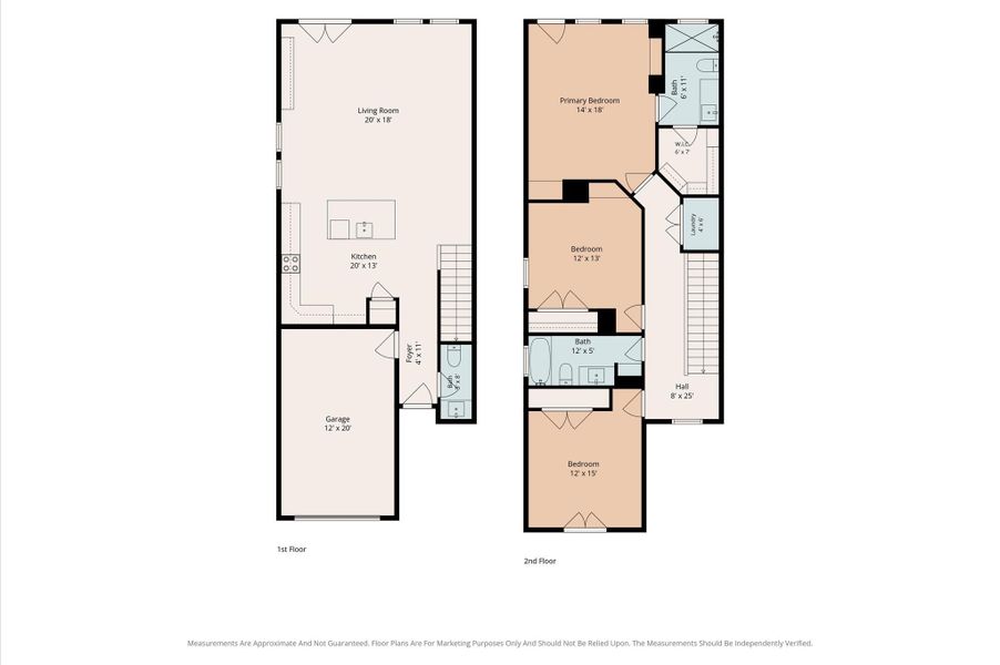 2D floor plan layout of this home in , Houston, TX (Image 5).