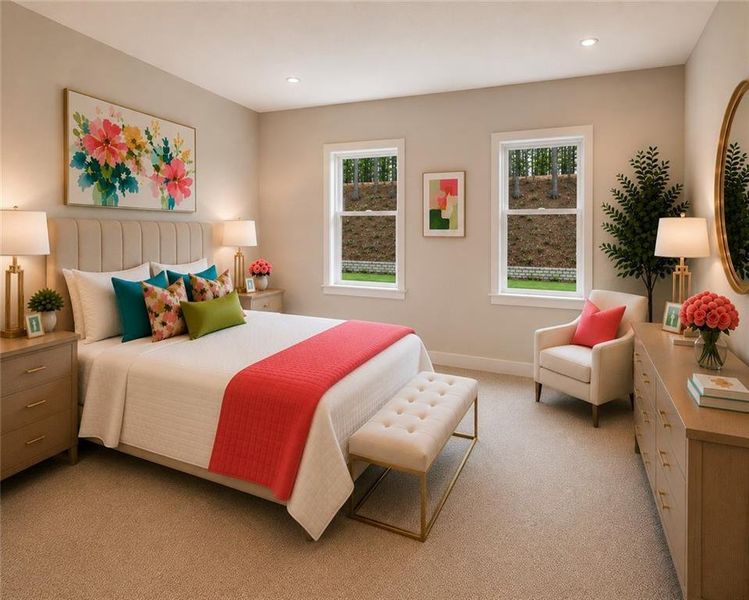 Furnished interior view inside a new home in , Emerson (Image 7).