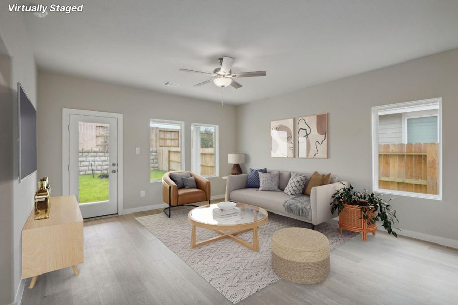 Photo is not of the actual home, but is an inspirational photo of builder’s model home and may depict options, furnishings, and/or decorator features that are not included