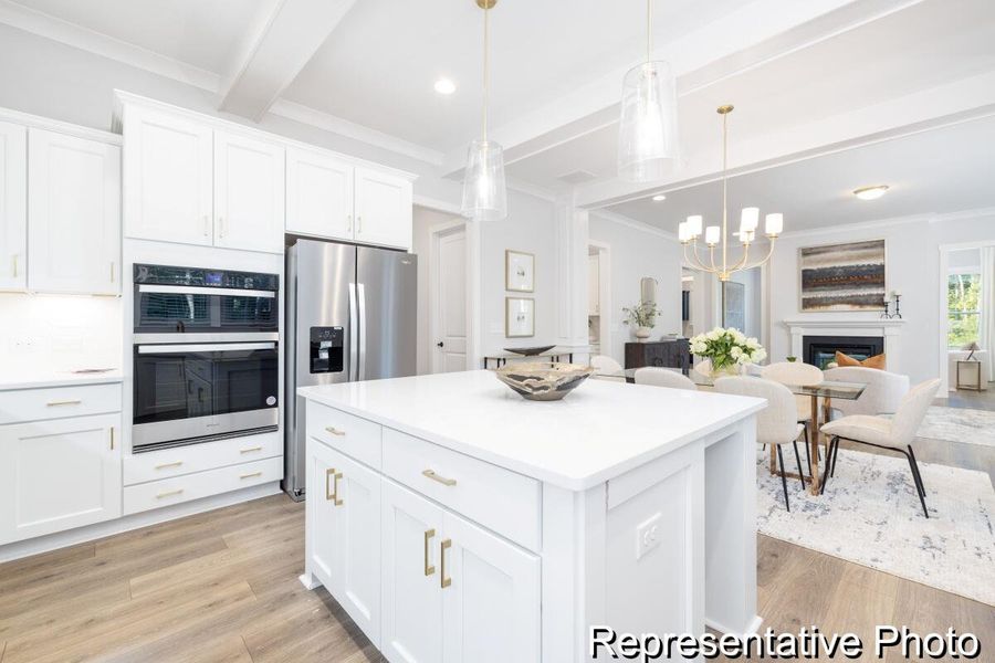 Furnished interior view inside a new home in , Ravenel (Image 17).