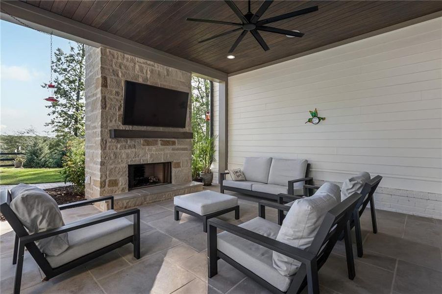 Furnished interior view inside a new home in , Milton (Image 10).
