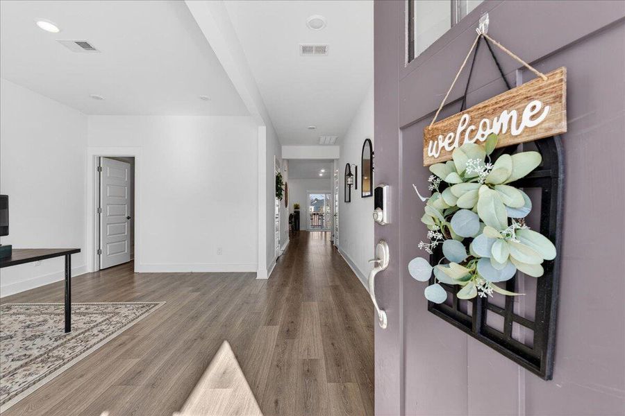 Furnished interior view inside a new home in The Coves at Lakes of Cane Bay, Summerville (Image 8). Furnished interior view inside a new home in The Coves at Lakes of Cane Bay, Summerville (Image 8).