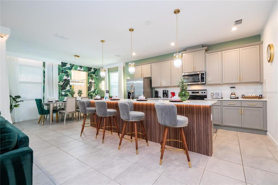 Furnished interior view inside a new home in , Kissimmee (Image 24).