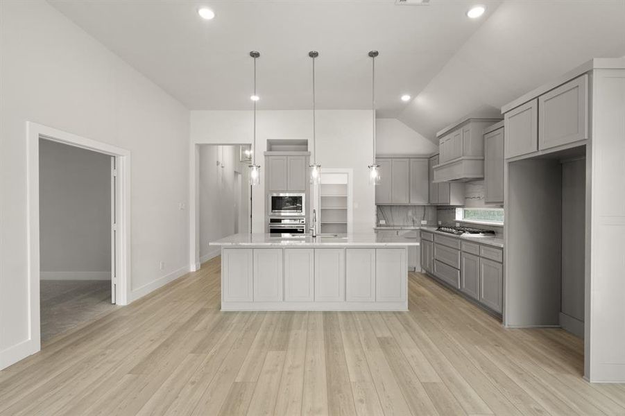 Furnished interior view inside a new home in Shady Valley Estates, Midlothian (Image 6).