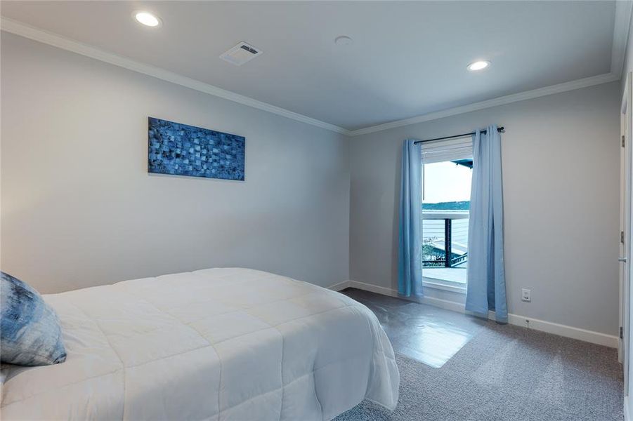 Furnished interior view inside a new home in , Graford (Image 17).