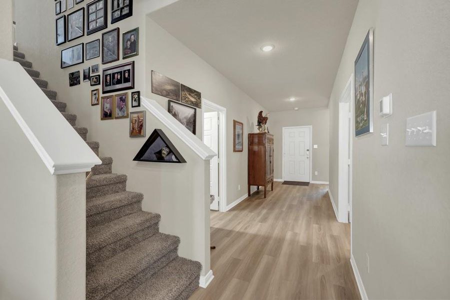 Furnished interior view inside a new home in Greenspoint Heights, Seguin (Image 6). Furnished interior view inside a new home in Greenspoint Heights, Seguin (Image 6).