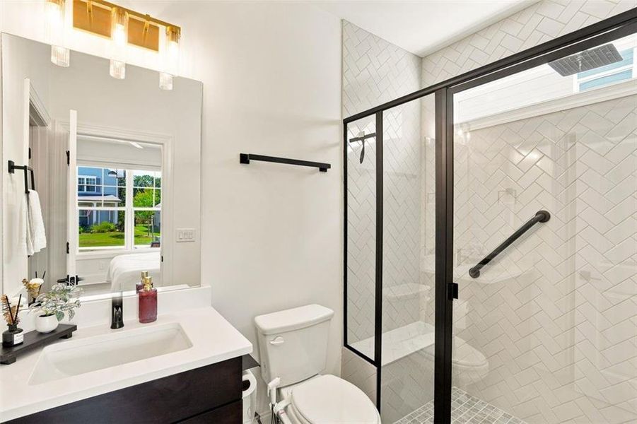 Furnished interior view inside a new home in , Woodstock (Image 38).