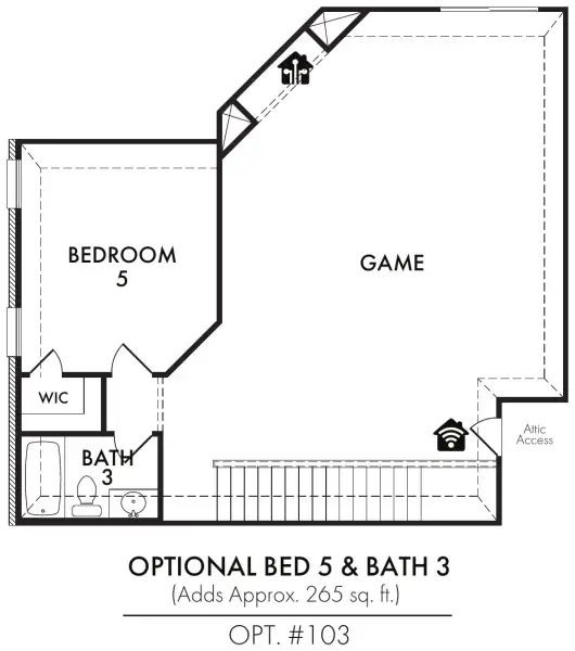 Bedroom 5 / Bath 3