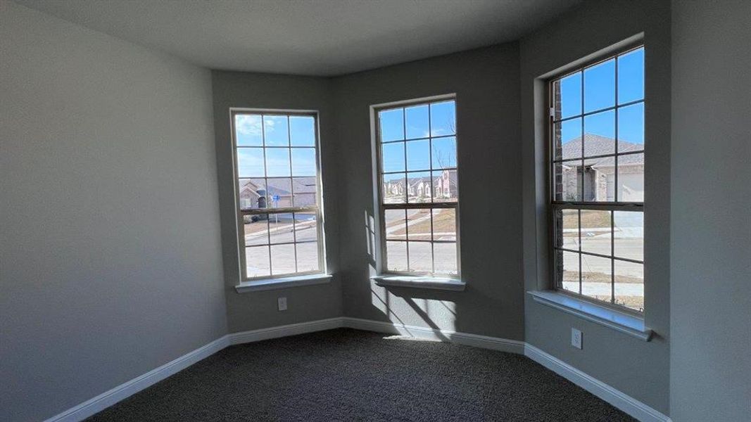 Spacious, unfurnished interior of a new home in Bluestem, Rhome (Image 10). Spacious, unfurnished interior of a new home in Bluestem, Rhome (Image 10).