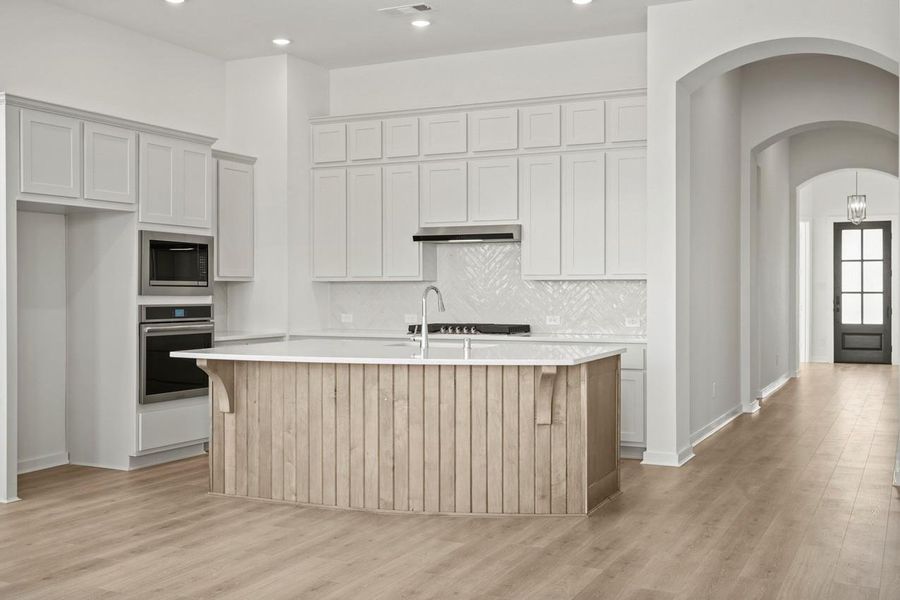 Kitchen and Front Entry