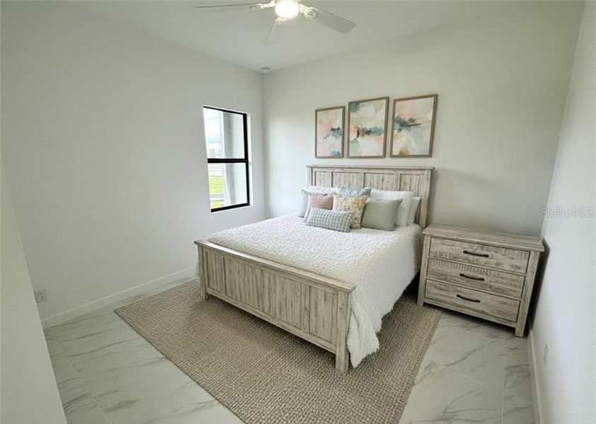 Furnished interior view inside a new home in , Cape Coral (Image 31).