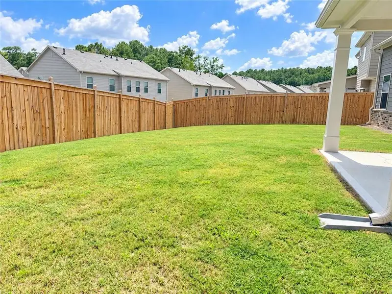 Exterior details and patio area of a home in , Loganville (Image 3).