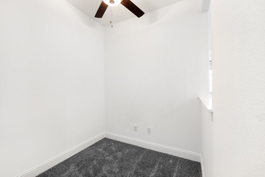 Representative unfurnished interior of a home built from the Rayburn by Taylor Morrison in Madero 50s, Fort Worth (Image 12). Representative unfurnished interior of a home built from the Rayburn by Taylor Morrison in Madero 50s, Fort Worth (Image 12).