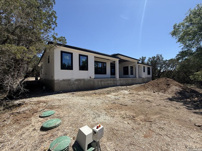 In-progress construction of a new home in , Spring Branch, TX (Image 17).