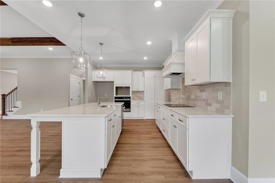Furnished interior view inside a new home in , Hampton (Image 13).