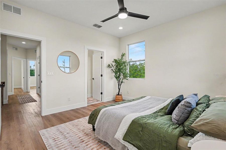 Furnished interior view inside a new home in , Tampa (Image 15). Furnished interior view inside a new home in , Tampa (Image 15).