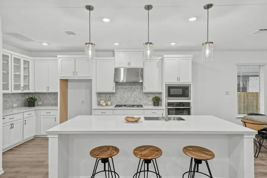 Furnished interior view inside a new home in Parkside on the River, Georgetown (Image 9). Furnished interior view inside a new home in Parkside on the River, Georgetown (Image 9).